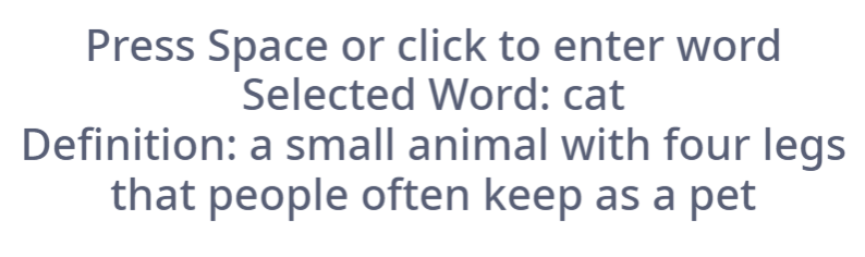 Ultimate Dictionary experiment