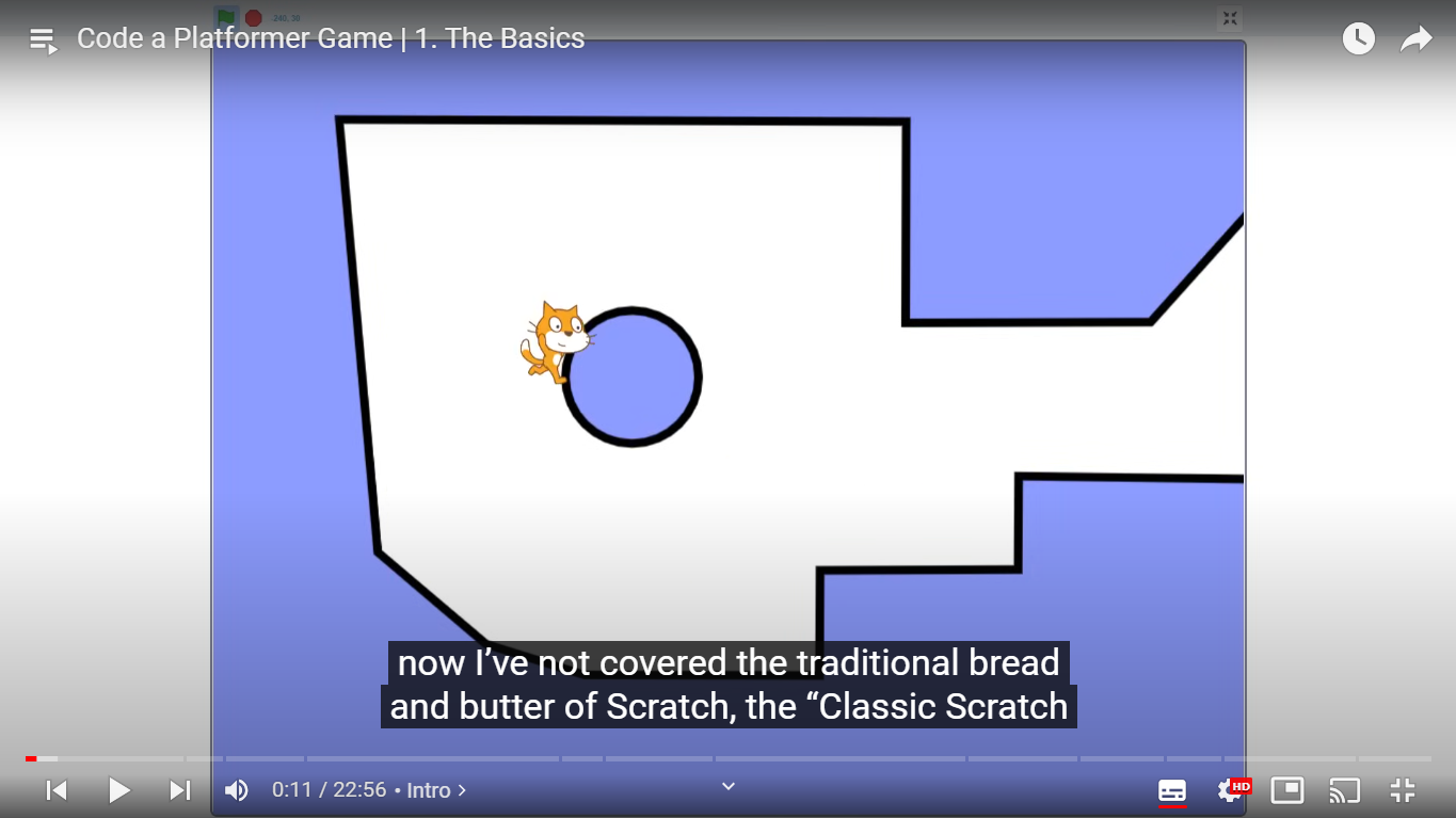 Griffpatch's tutorial video